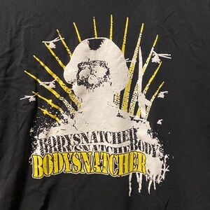 Comfort Colors Bodysnatcher Graphic Tee - Black and Yellow